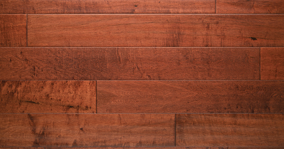 red toned hardwood floors