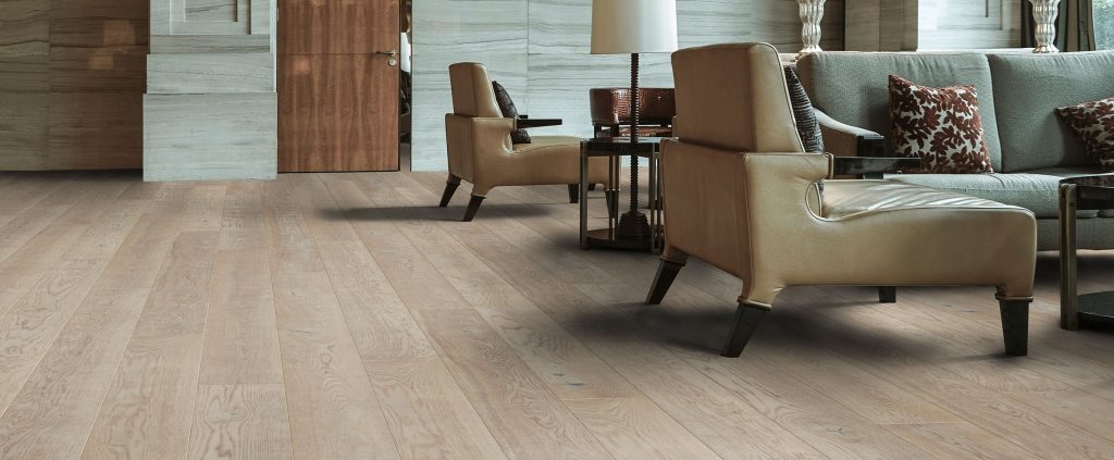 Interior setting featuring Urban Floor's LTC-508 Papeete laminate flooring, showcasing its modern design and durability in a well-lit space.