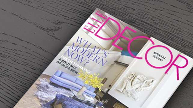 Urbanfloor shows in Elle Decor magazine.