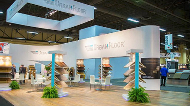 Urbanfloor attends the International Surfaces Expo in Las Vegas.