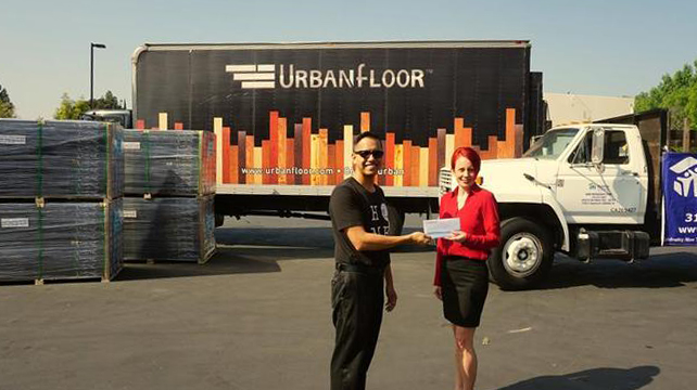 Urbanfloor donates to Habitat for Humanity.