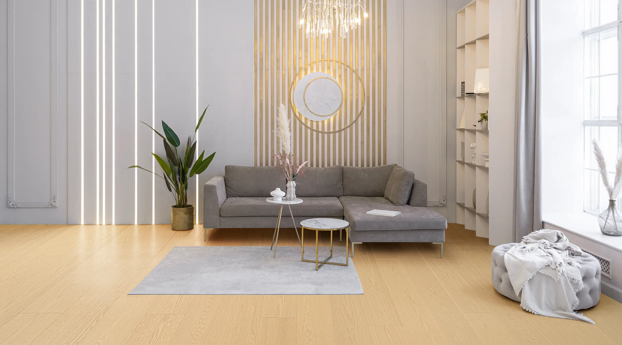 Urbanfloor Prima Lusso Stell room scene